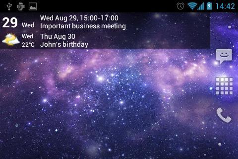 Smartbeans Agenda Widget