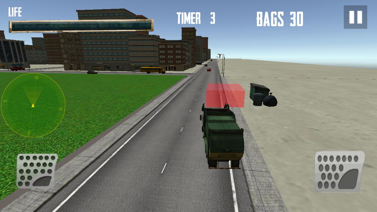 City Road Trash & Garbage Truck Driving Simulator