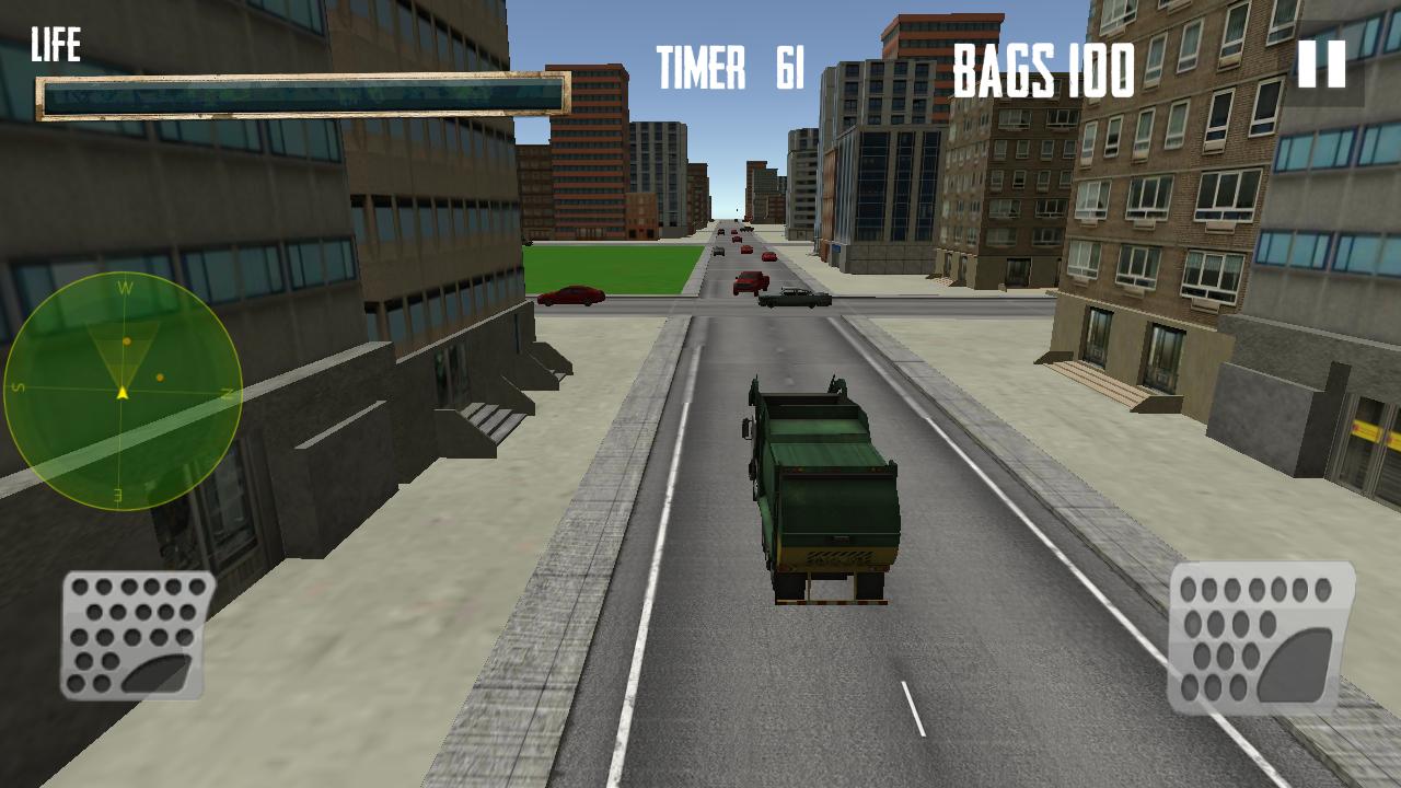 City Road Trash & Garbage Truck Driving Simulator