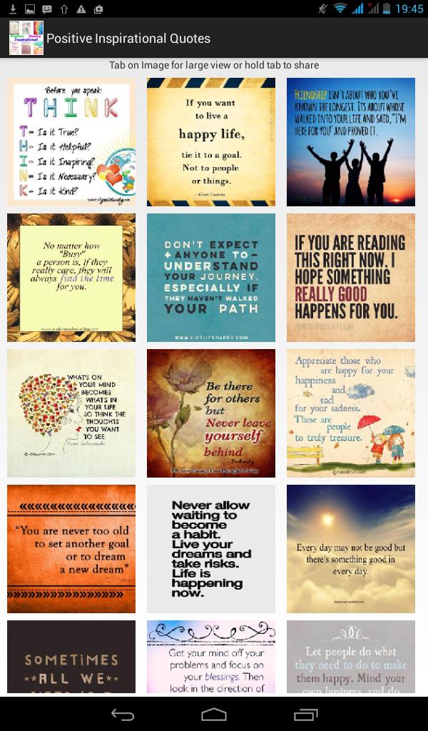 Positive Inspirational Quotes