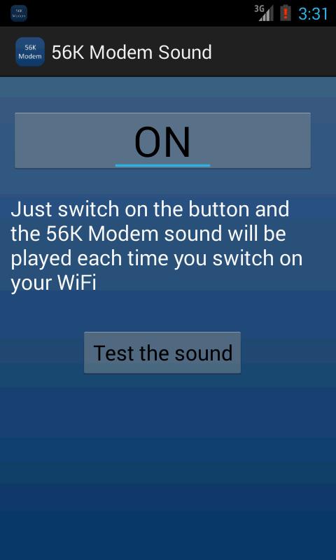 56K Modem Sound