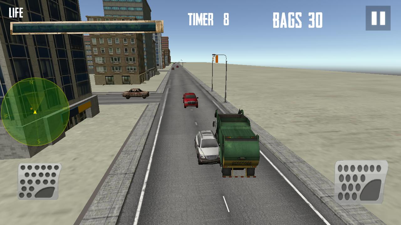 City Road Trash & Garbage Truck Driving Simulator
