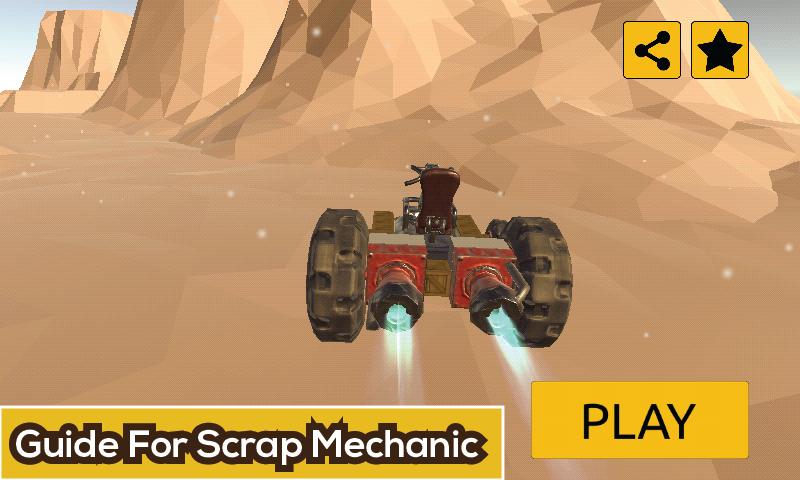 Guide for Scrap Of Mechanic 2018