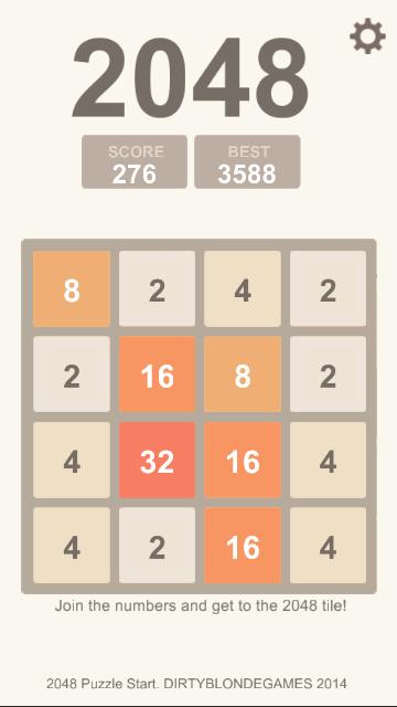 Puzzle 2048, 4096, 8192
