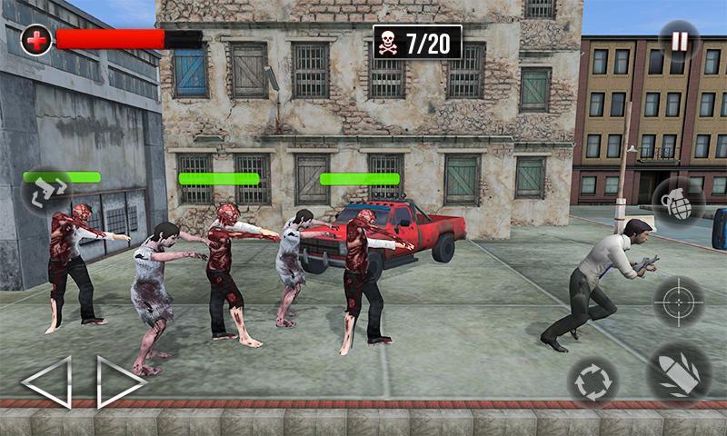 City Cop Zombie Survival War 3D
