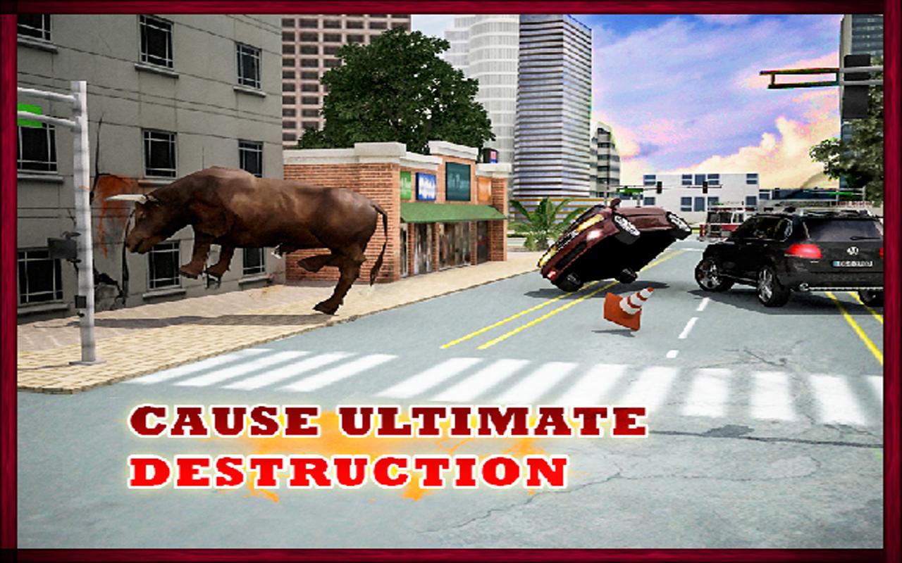 Angry Bull City Attack