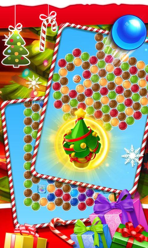 Bubble Christmas Game New Year
