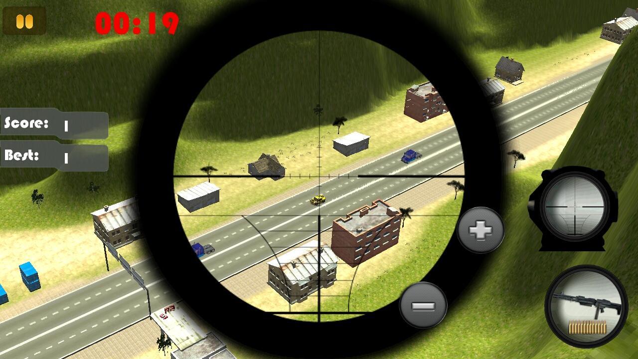 Sniper Road Traffic Shooter 3D