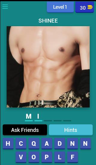Guess Kpop idol abs
