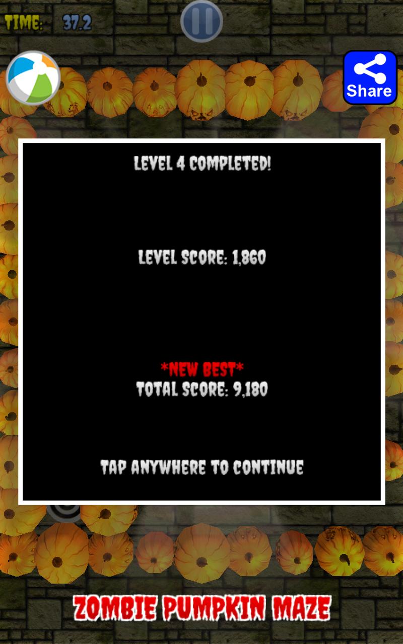 Zombie Pumpkin Maze
