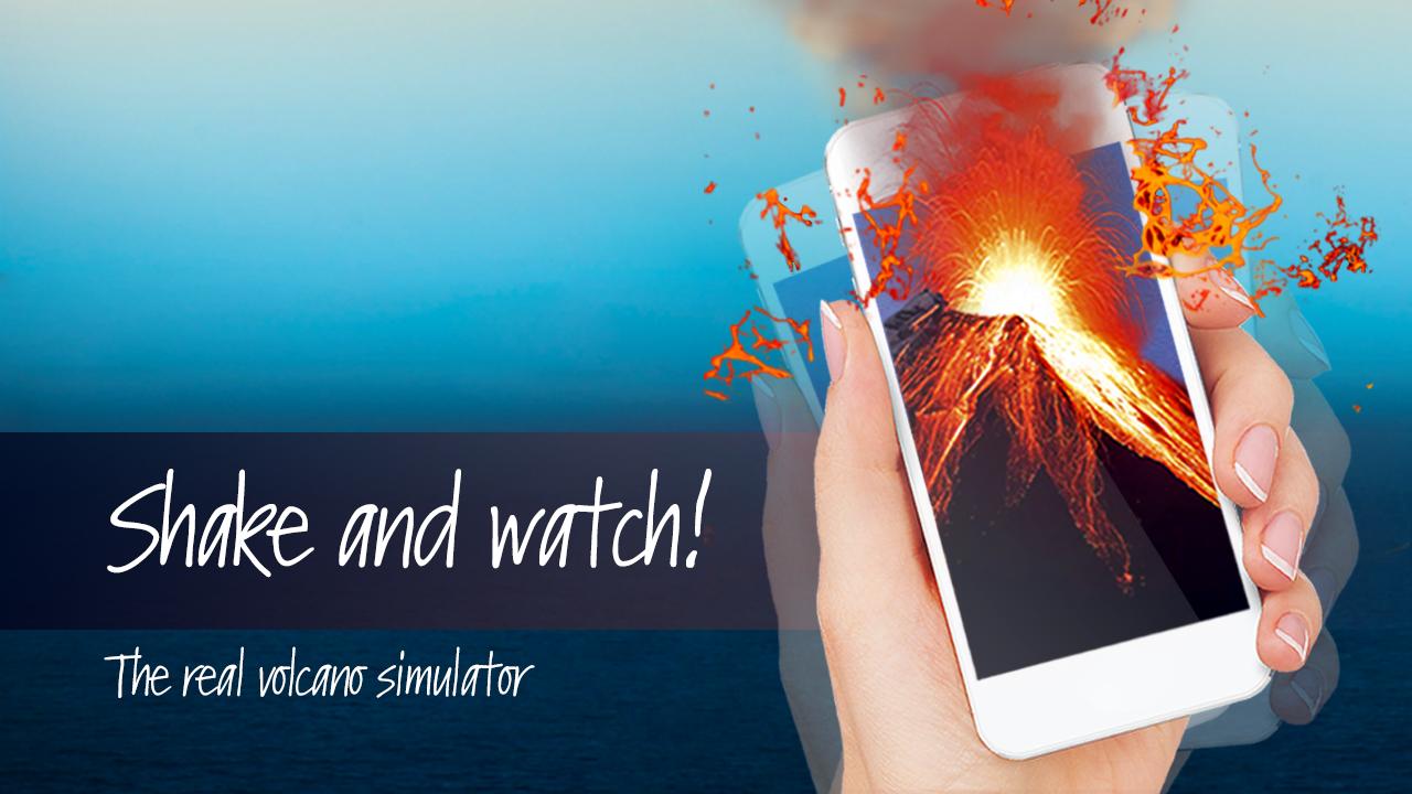 Real volcano simulator