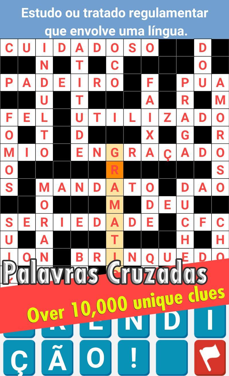Crossword Brazilian Portuguese
