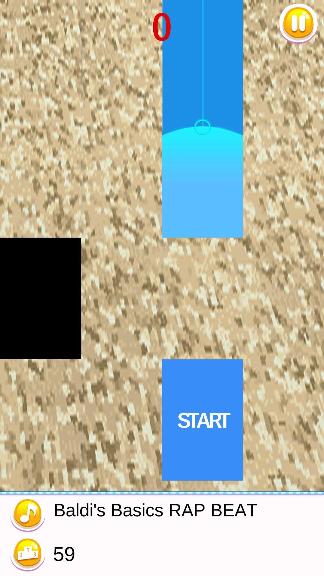 Baldi's Basics in Piano Tiles