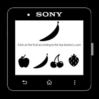 ReactionFruit for SmartWatch2
