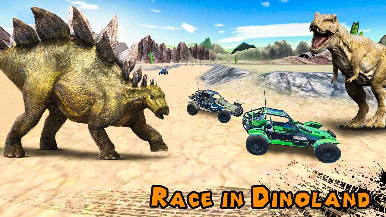 Dino World Car Racing