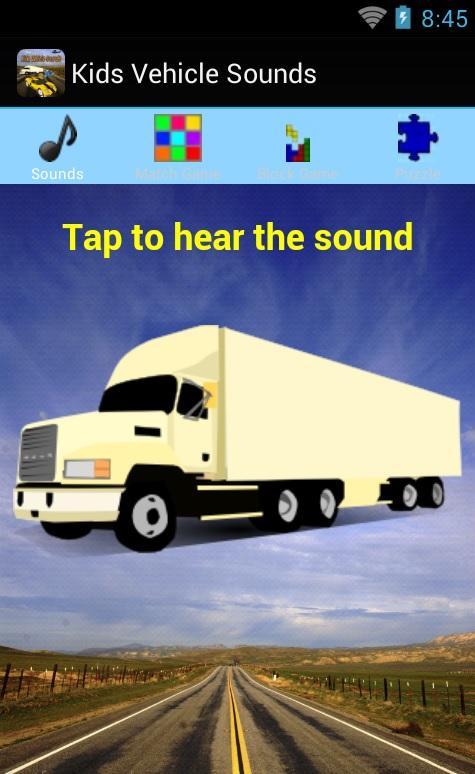 Kids Vehicle Sounds Free