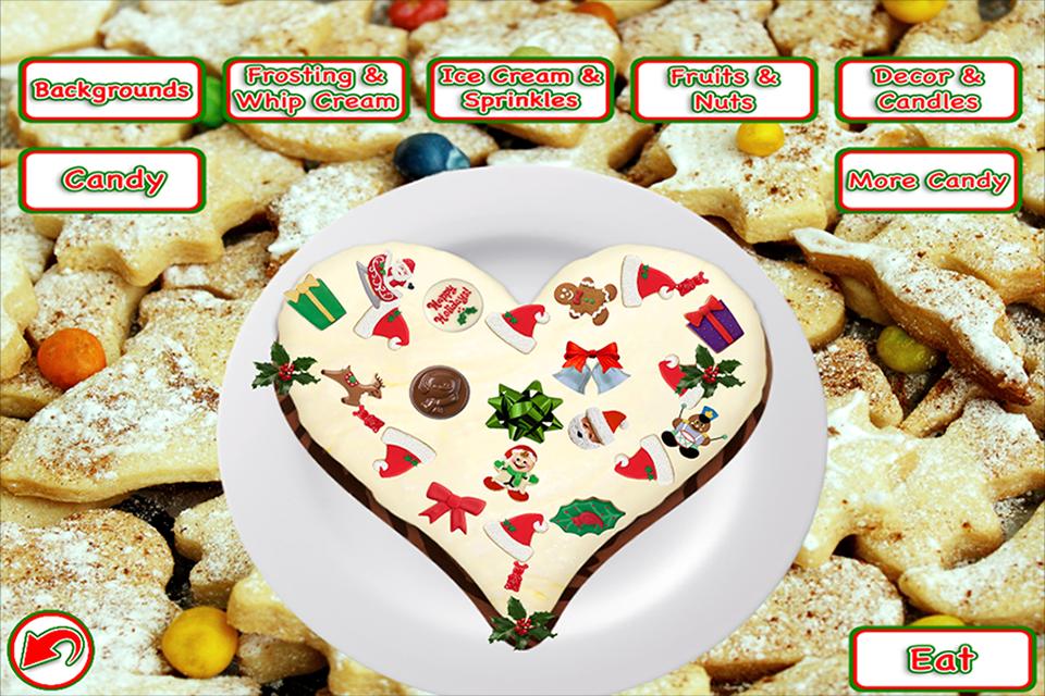 Christmas Cake Maker Bake & Make Food Cooking Game