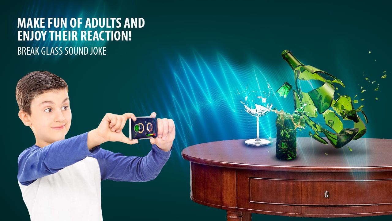 Break glass sound Joke