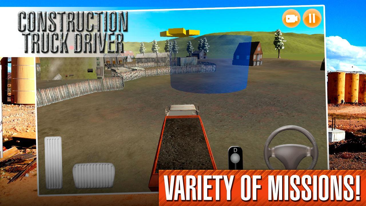 Construction Truck Driver 3D