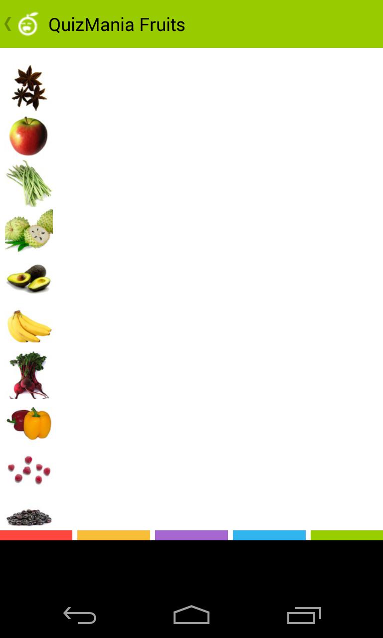 Quiz: QuizMania Fruits