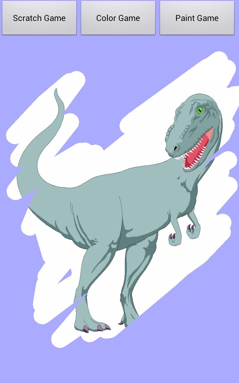Dinosaur Scratch for Kids Free