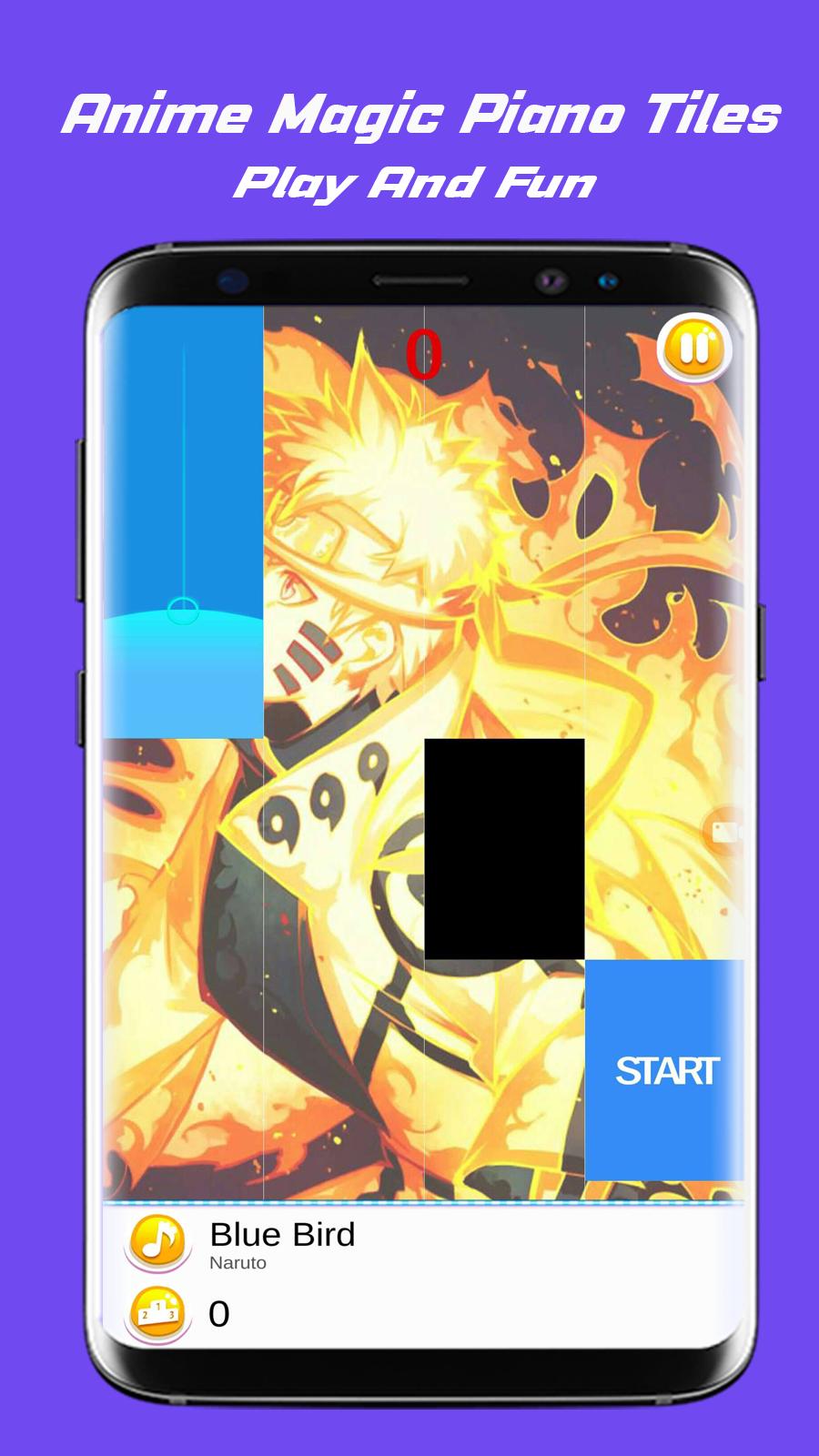 Anime Magic Piano Tiles