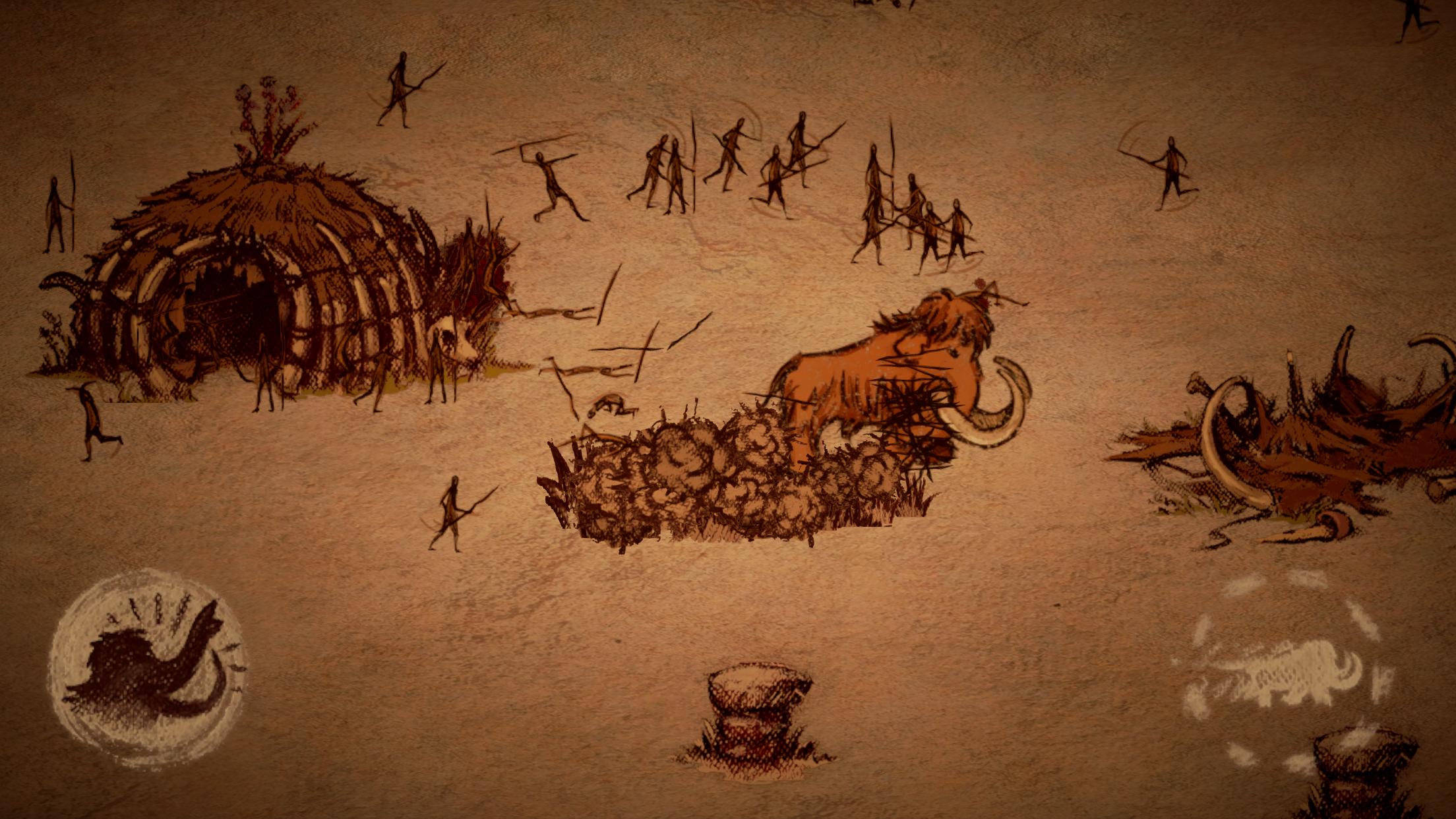 The Mammoth: A Cave Painting