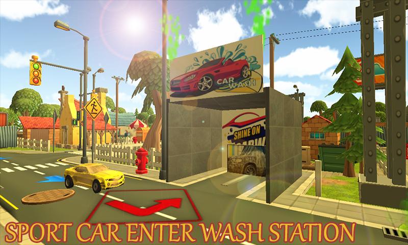Super Car Service Station 3D
