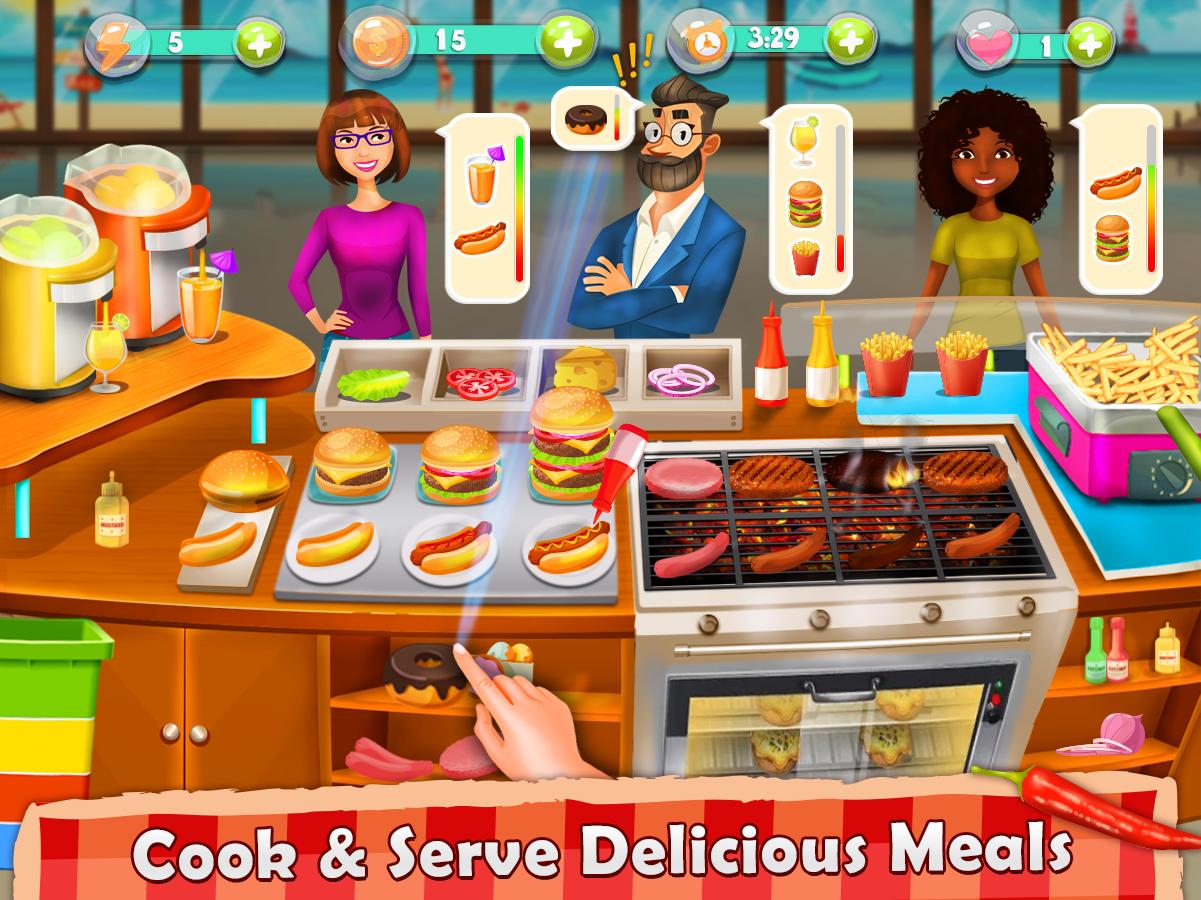 Cooking Island Cooking games