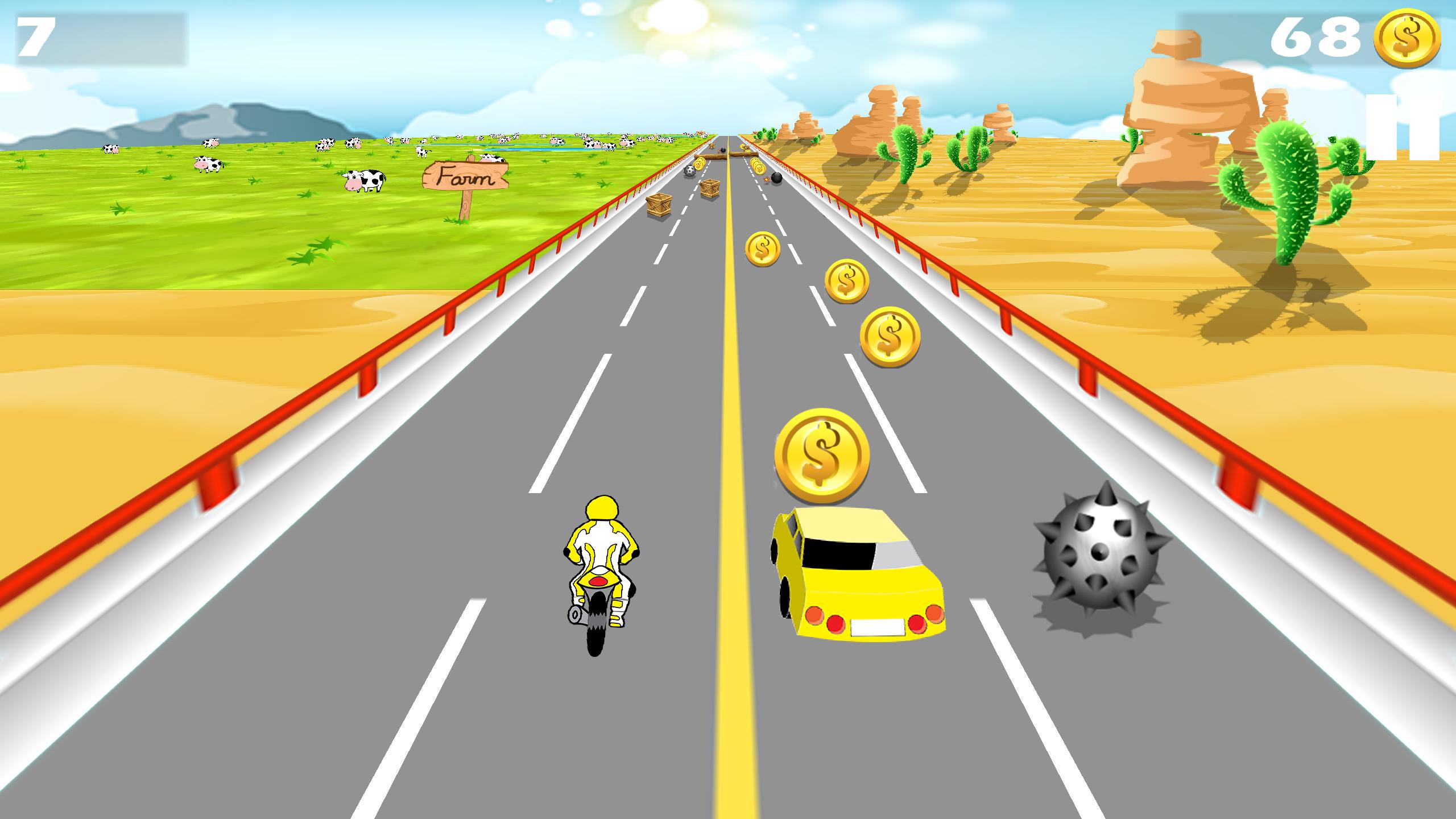 2 Cars 3D (2 Road Racing)