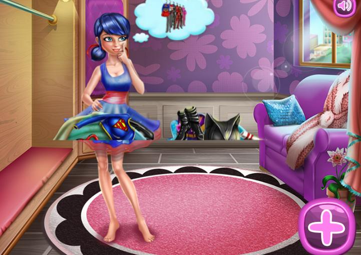 Ladybug Secret Wardobe Girls Games