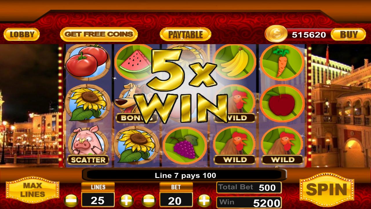 Slot Machine Hot Vegas - Free