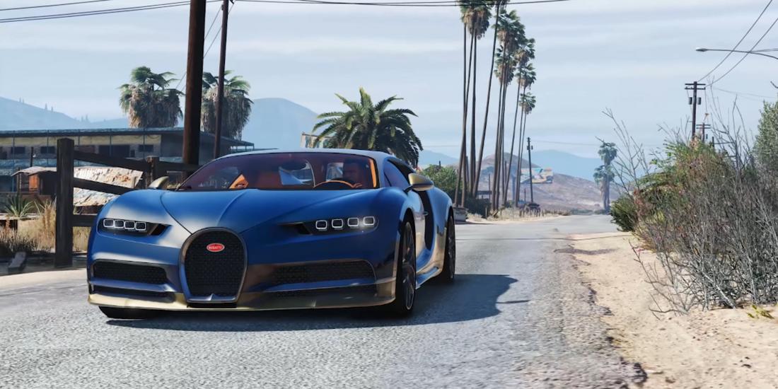 Supercar Bugatti Simulator