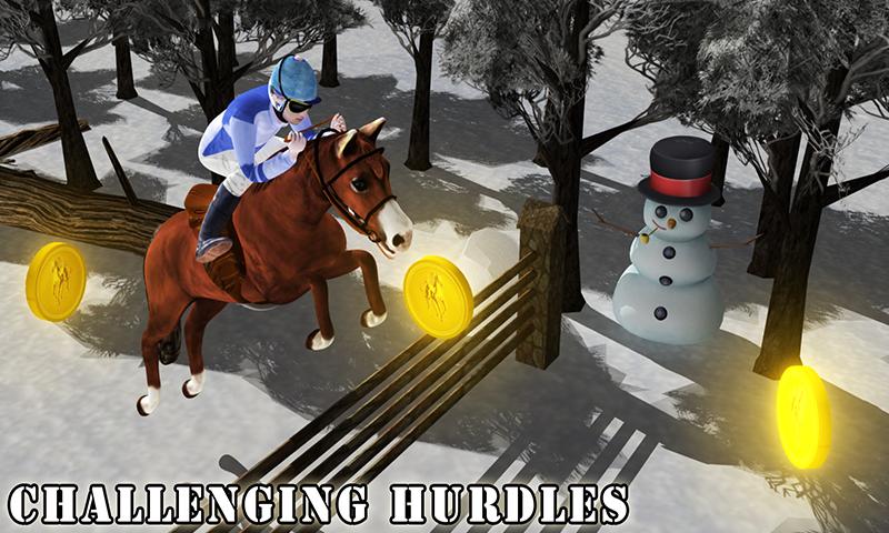 Snow Horse Run Simulator 3D