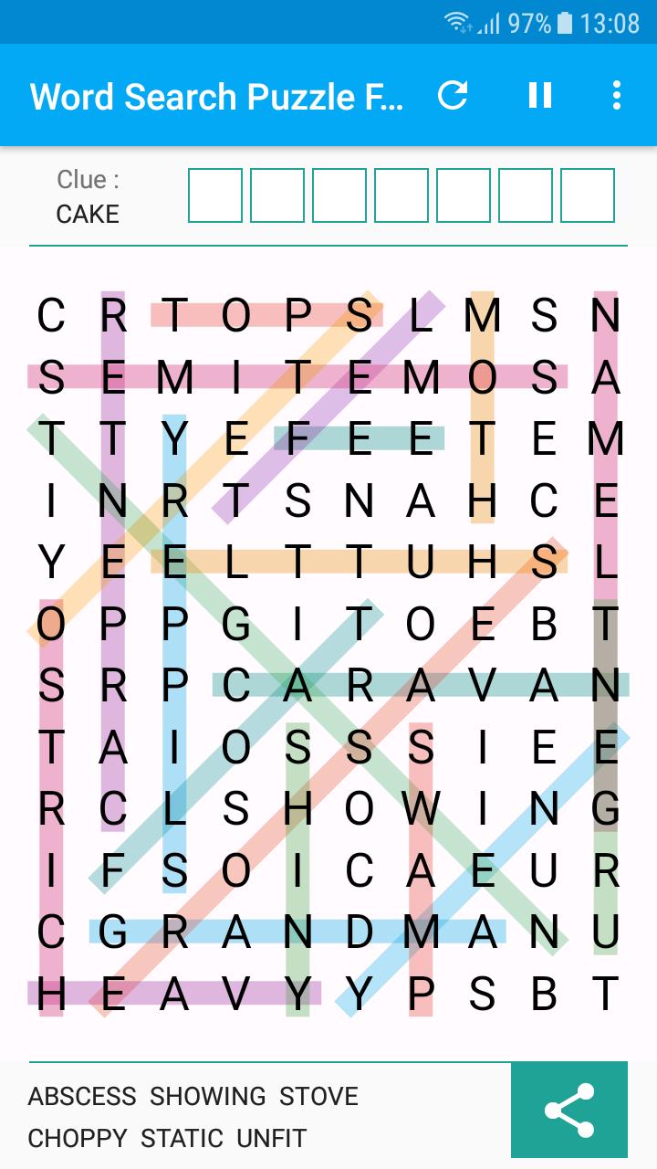 Word Search Puzzle Free 3