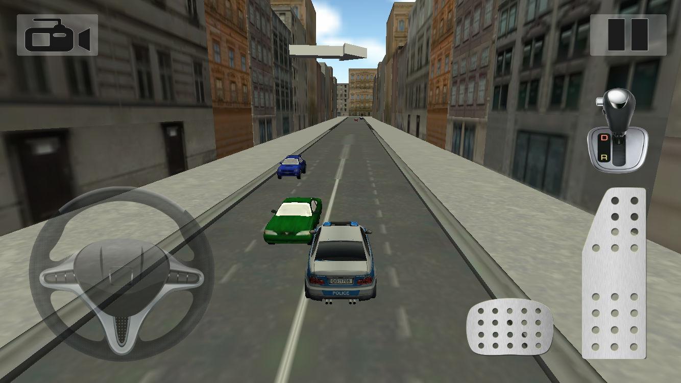 Driving Police Car 3D