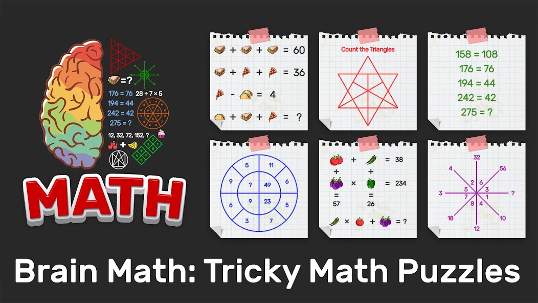 Brain Math: Puzzle Maths Games
