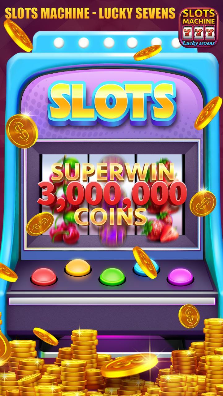 Slots Machine - Lucky Sevens