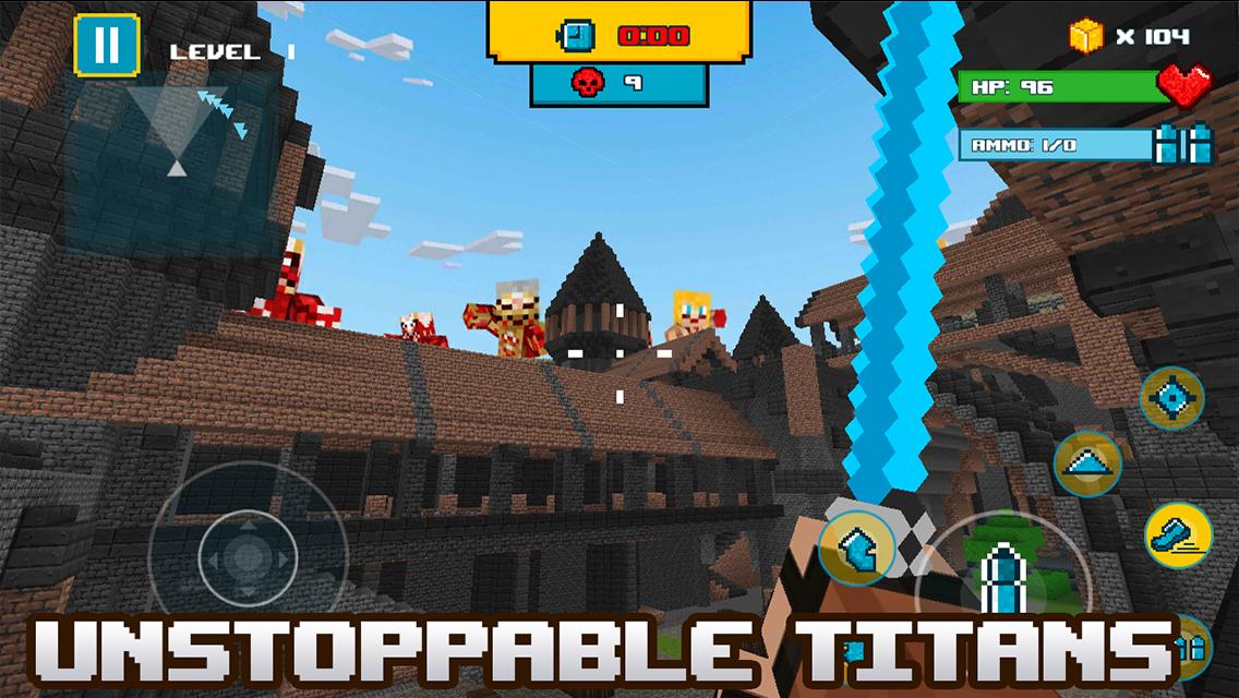 Titan Attack on Block Kingdom