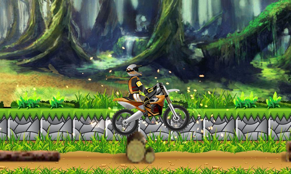 Hill Bike Stunts: Racing