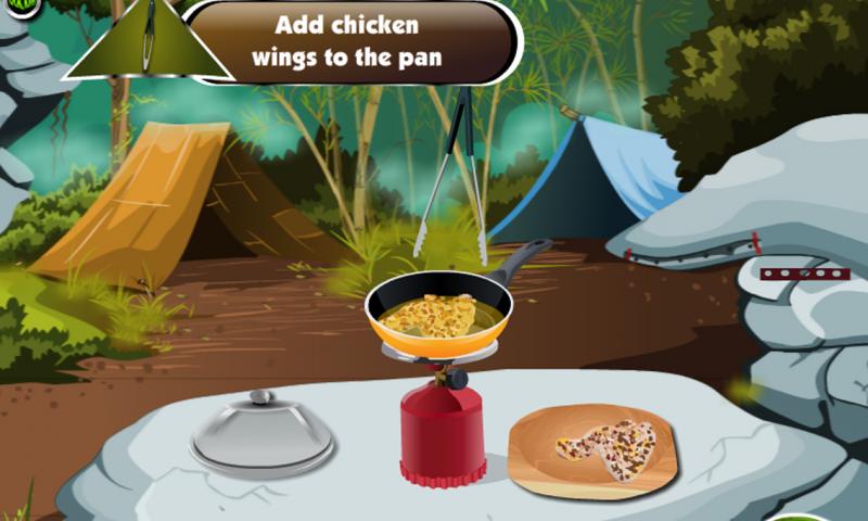 Cooking chef - Chicken wings