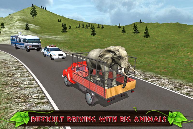 Truck Transport Zoo Animals