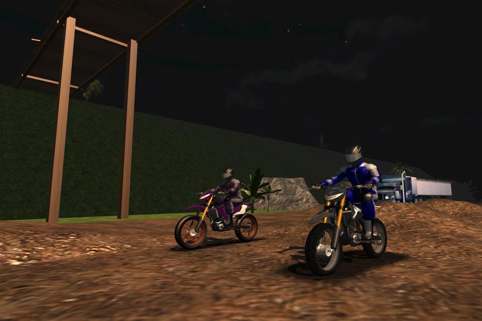 First Person Motocross Racing