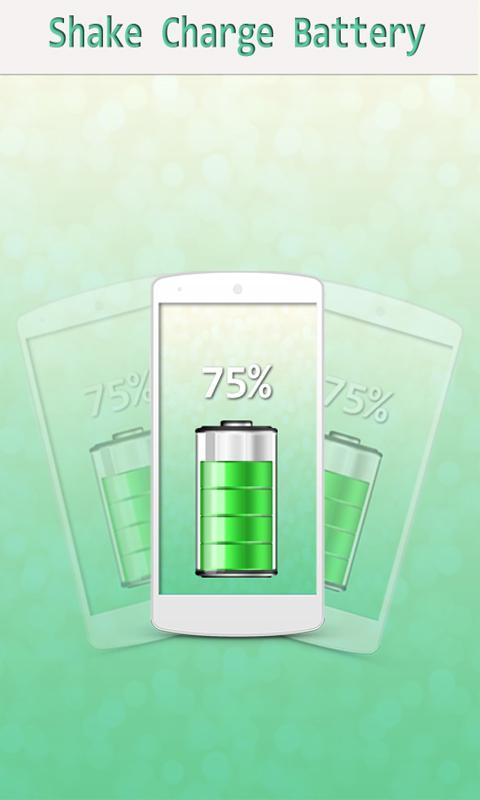 Shake To Charge Battery Prank