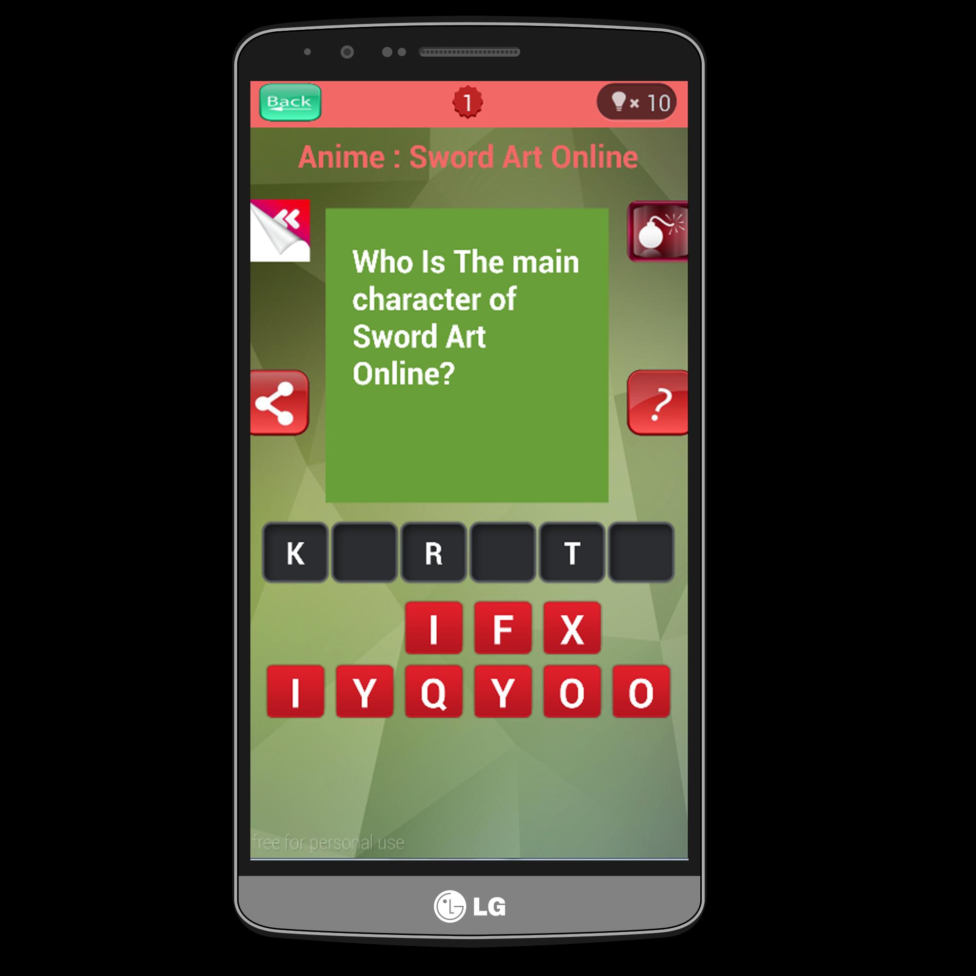 Anime Manga Quiz Games 2016