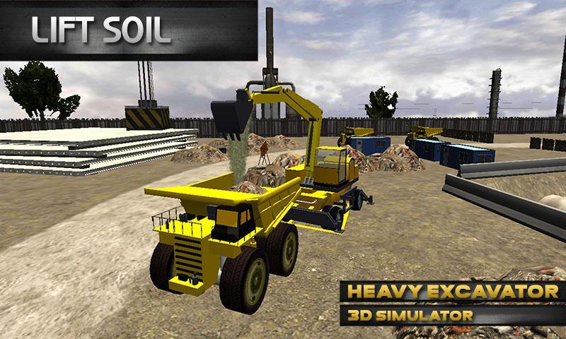 Heavy Excavator 3D Simulator