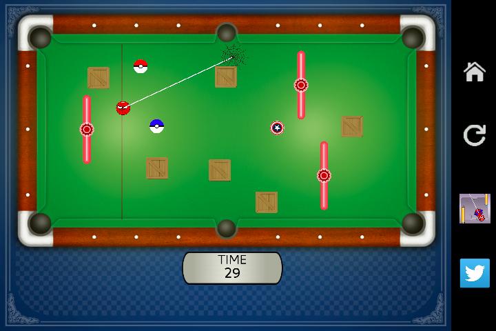 Spider Swing Ball Pool - pocket billiards