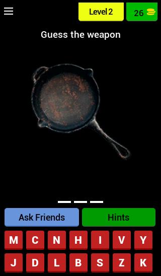 Guess PUBG Items