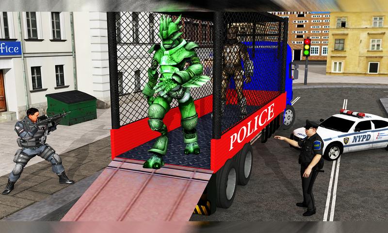 Aliens Transport - Police Transporter Truck