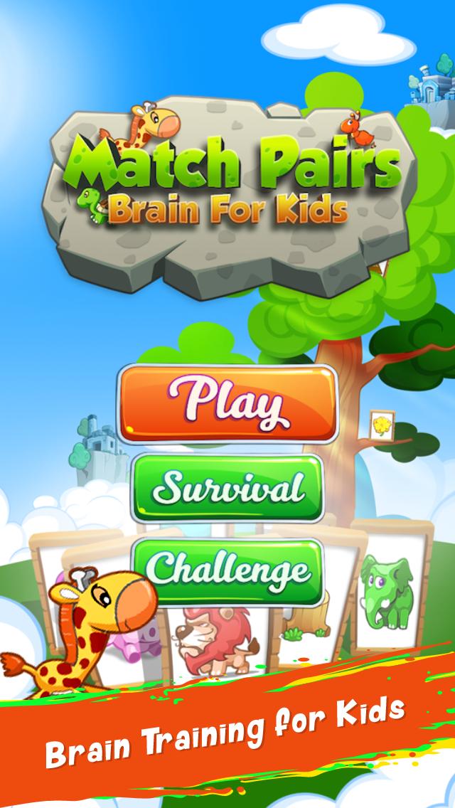 Match Pairs - Brain For Kids